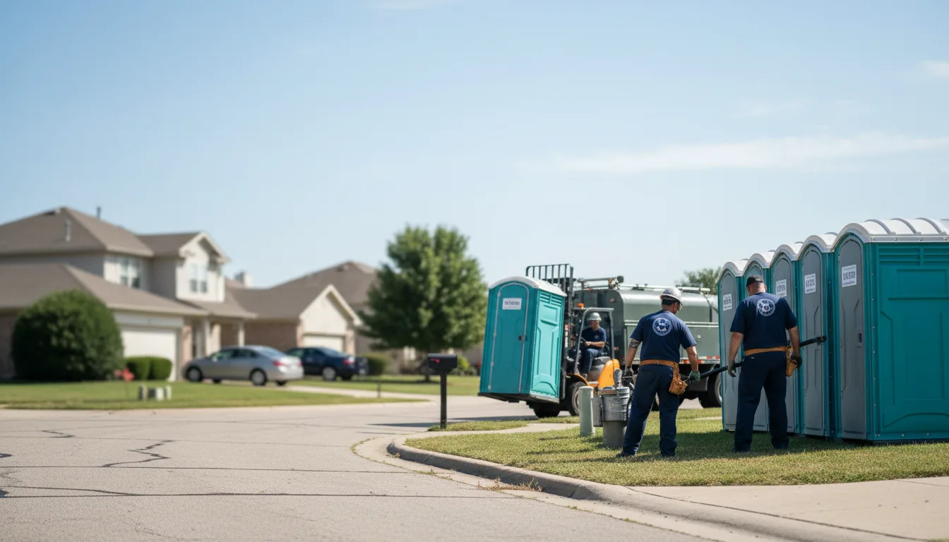 Porta Potty Rental in Peggs, OK near me